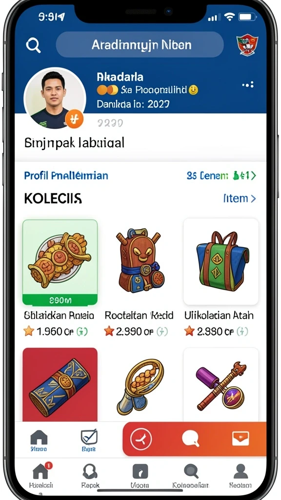 Tampilan antarmuka yang menarik dan user-friendly.