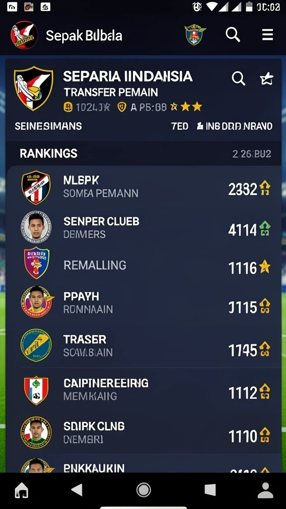 Tampilan slot yang bervariasi dan penuh warna.