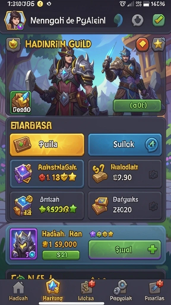 Berbagai permainan slot dengan tema yang beragam.