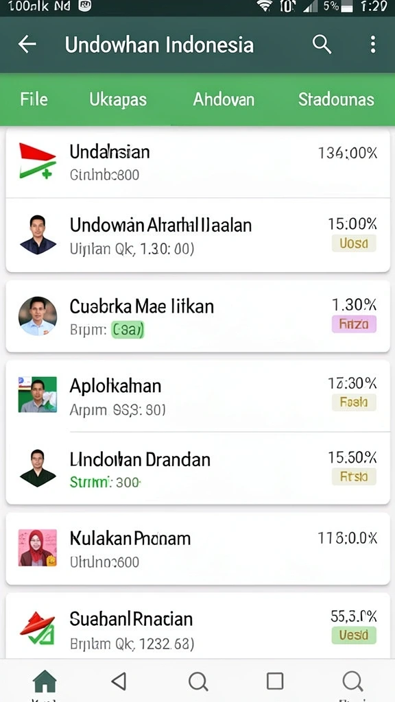 Antarmuka yang ramah pengguna dan mudah dinavigasi.