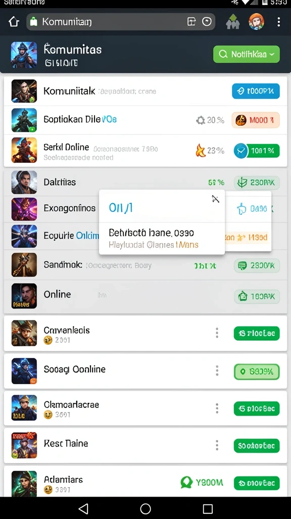 Beragam tema permainan slot yang seru.