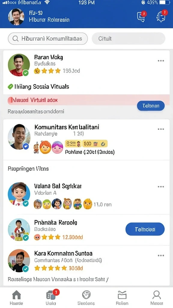 Tampilan antarmuka yang menarik dan mudah dipahami.