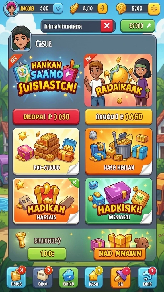 Antarmuka aplikasi yang modern dan menarik.