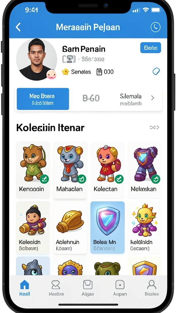 Tampilan antarmuka yang menarik dan mudah dinavigasi.