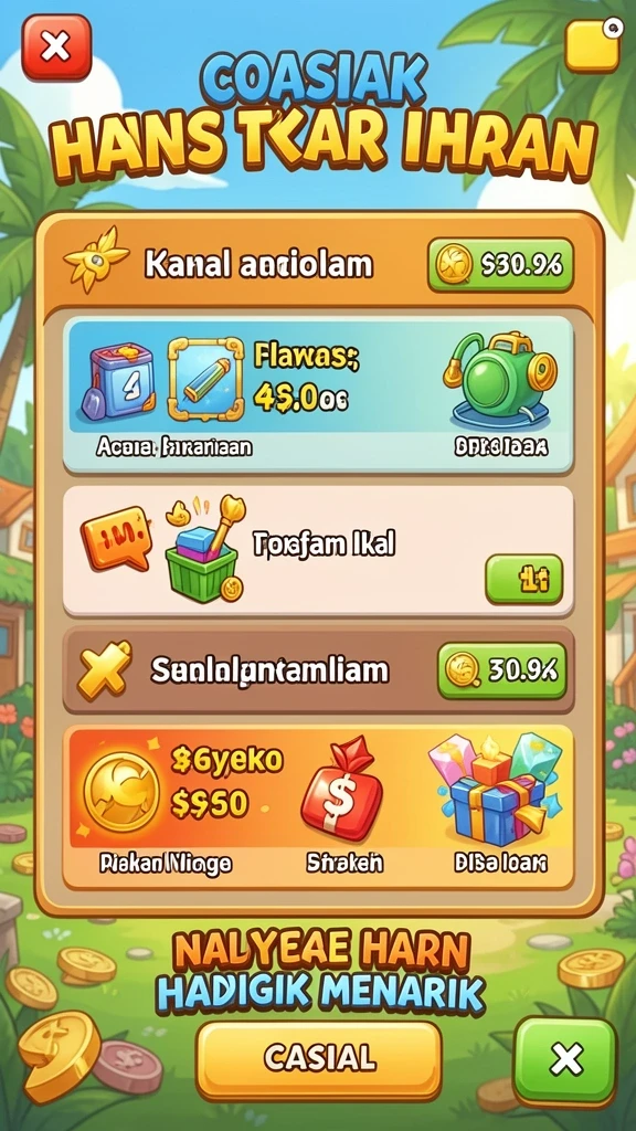 Fitur bonus yang menggiurkan dan menguntungkan untuk pemain.