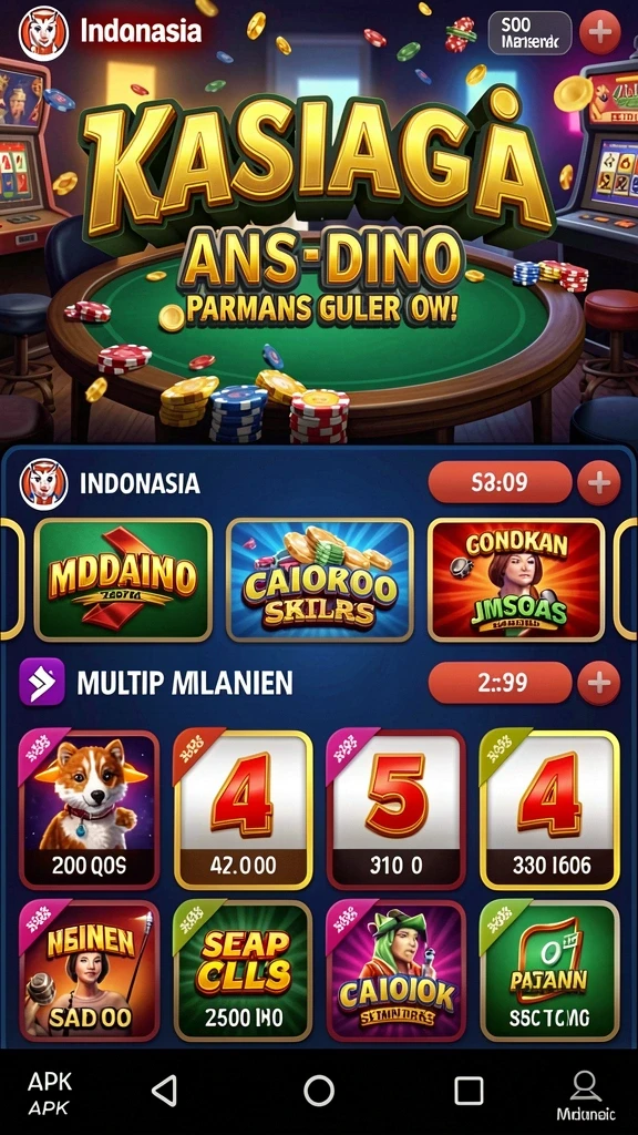 Beragam pilihan permainan yang dapat dinikmati semua usia.