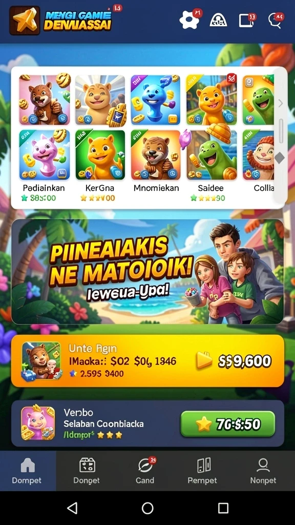 Screenshot menampilkan tayangan permainan slot yang menarik.