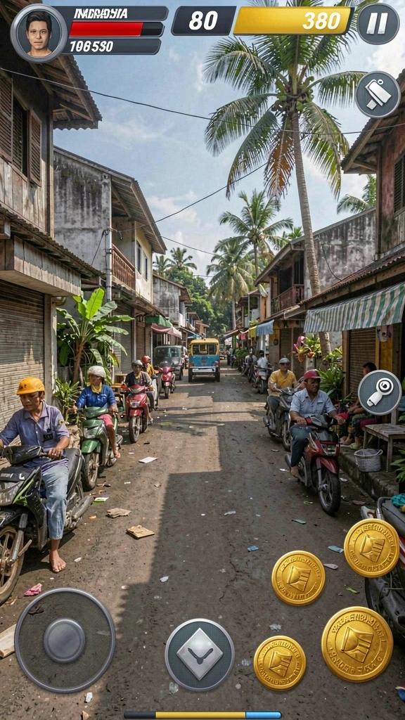Tampilan awal HARTA11 yang menarik dan dinamis.