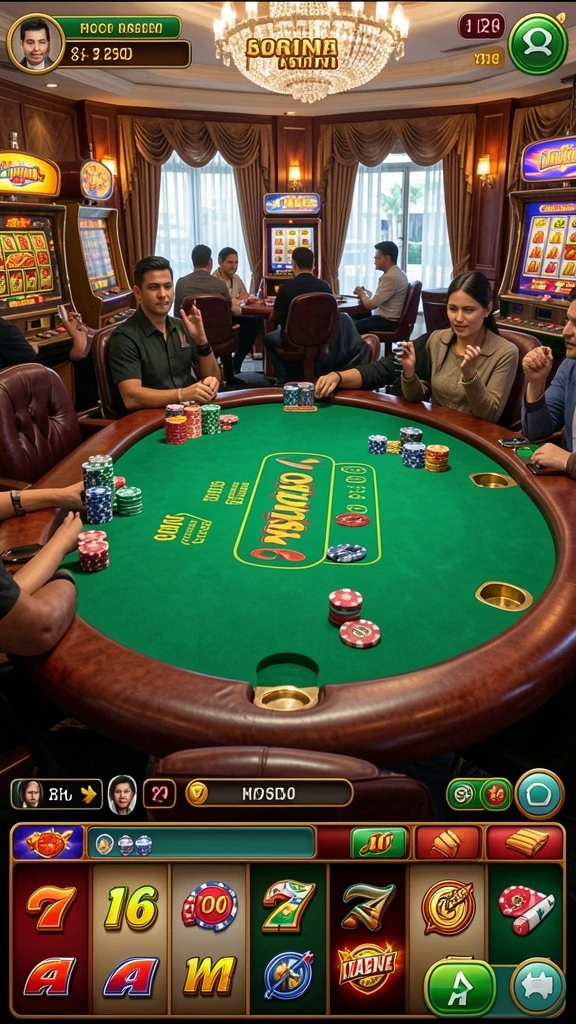 Gambaran visual yang memukau dari permainan.