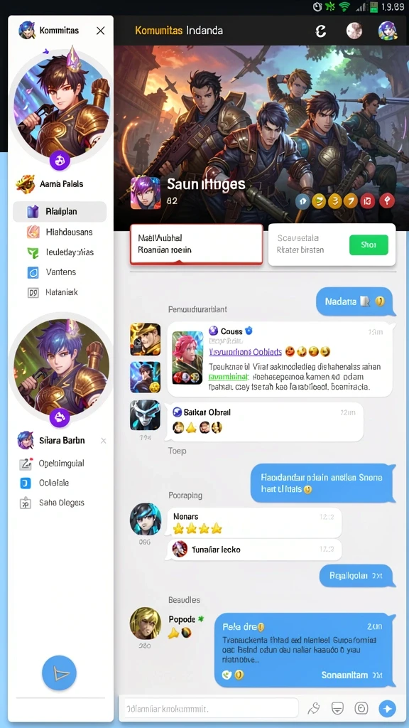 Beragam pilihan game di satu aplikasi.