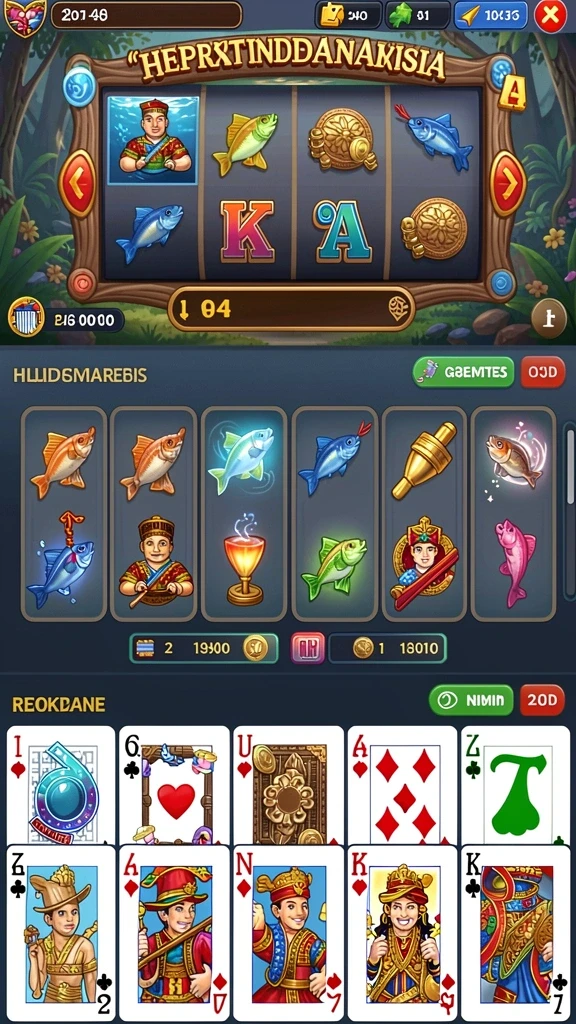 Beragam pilihan tema slot yang menghibur.