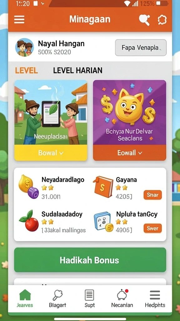Mode permainan baru yang seru dan menantang.