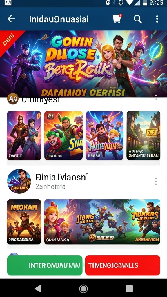 Ilustrasi saat pengguna mendapatkan bonus dari permainan.