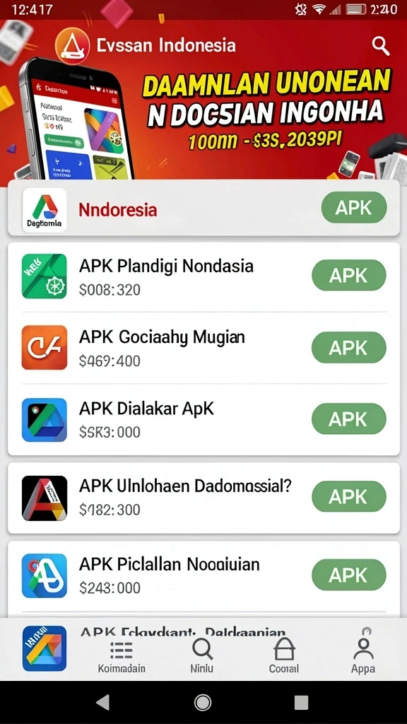Screenshot menunjukkan antarmuka permainan yang menarik.