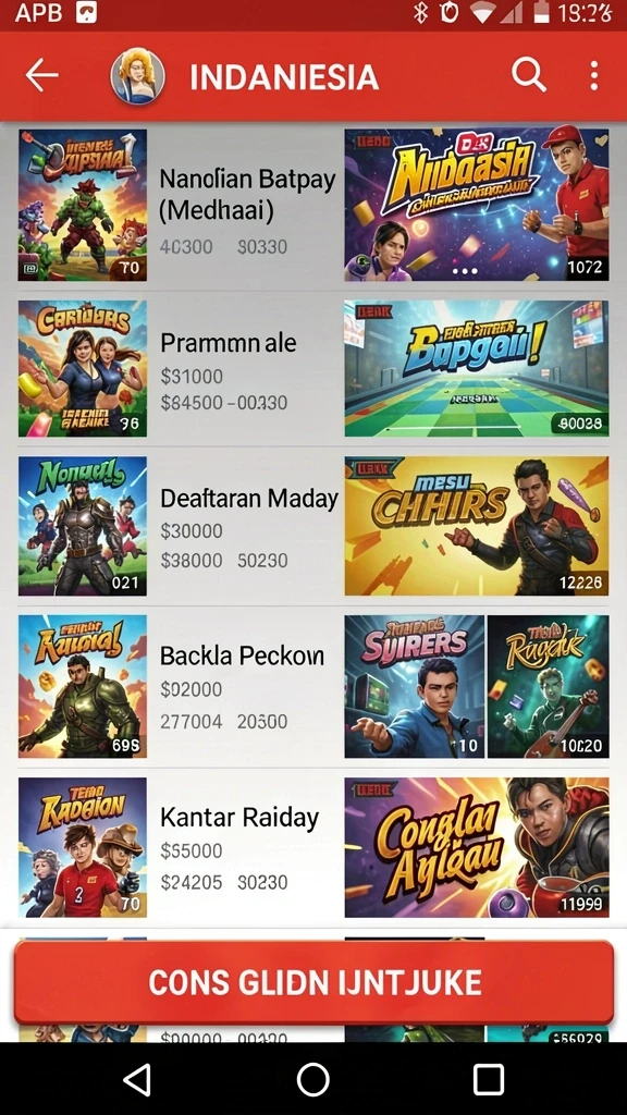 Screenshot fitur pembelian tiket yang mudah digunakan.