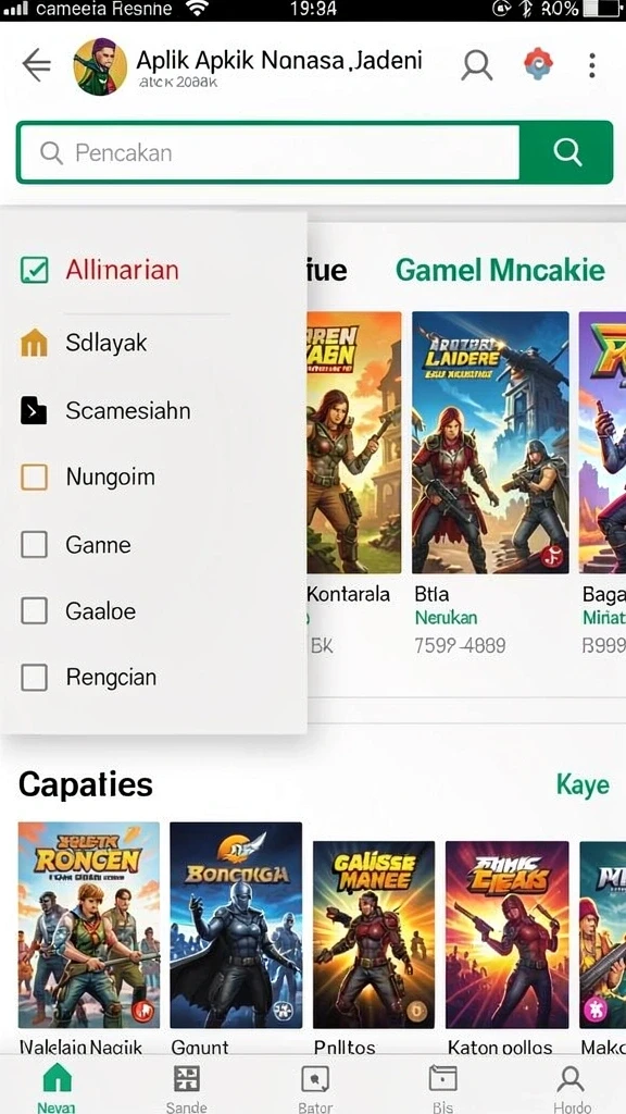 Sistem turnamen yang menantang dan mengasyikkan.