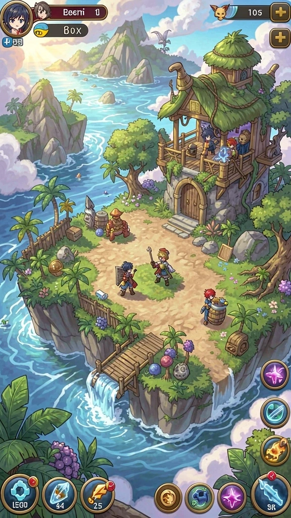 Mode game dengan berbagai tantangan seru.