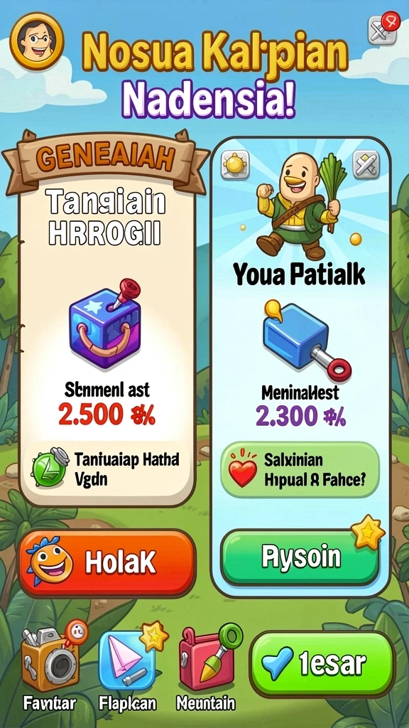 Fitur interaksi sosial yang menambah keseruan.