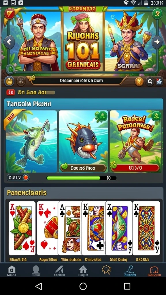 Beragam pilihan slot dengan tema yang beragam.