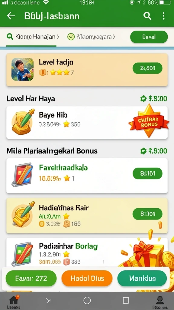 Fitur bonus yang menarik untuk meningkatkan peluang menang.
