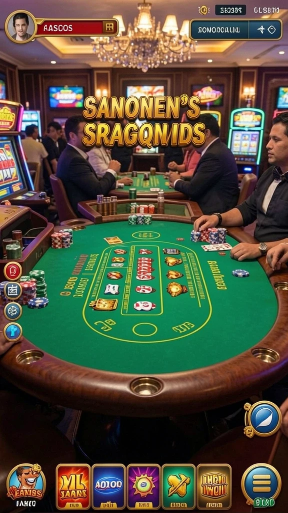 Screenshot permainan slot dengan grafik memukau.