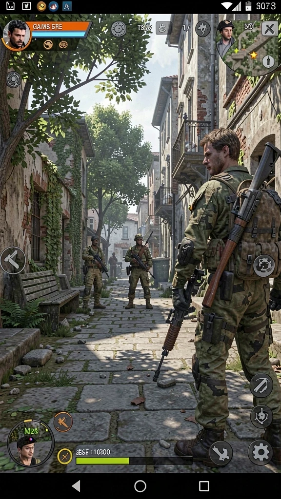 Screenshot 1: Tampilan antarmuka permainan yang menarik.
