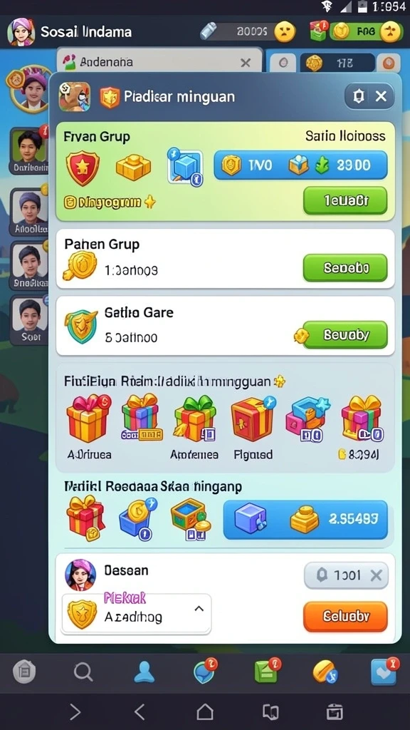 Tampilan permainan slot dengan grafis mengagumkan.