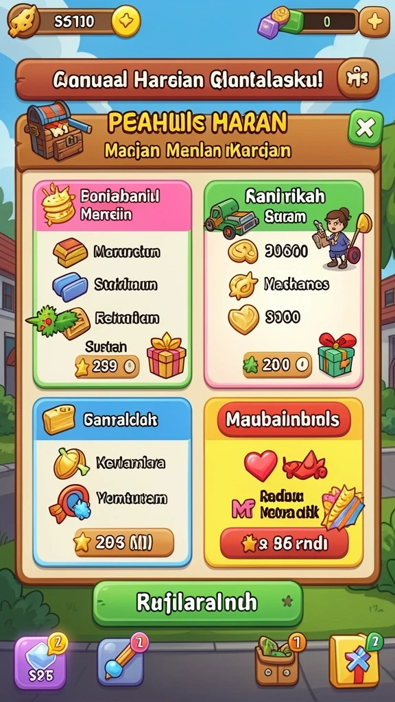 Grafis berkualitas tinggi yang membuat permainan semakin seru.