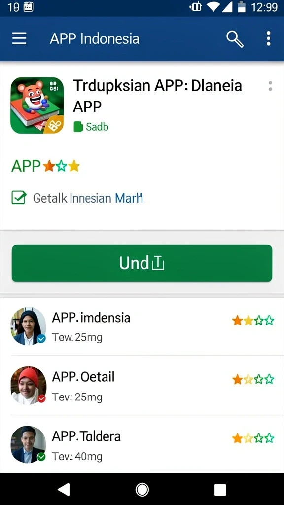 Screenshot menampilkan upgrade karakter yang menarik.