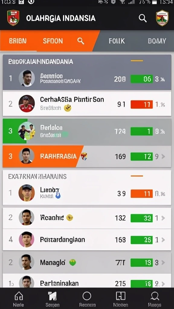 Screenshot menunjukkan tampilan antarmuka yang menarik.