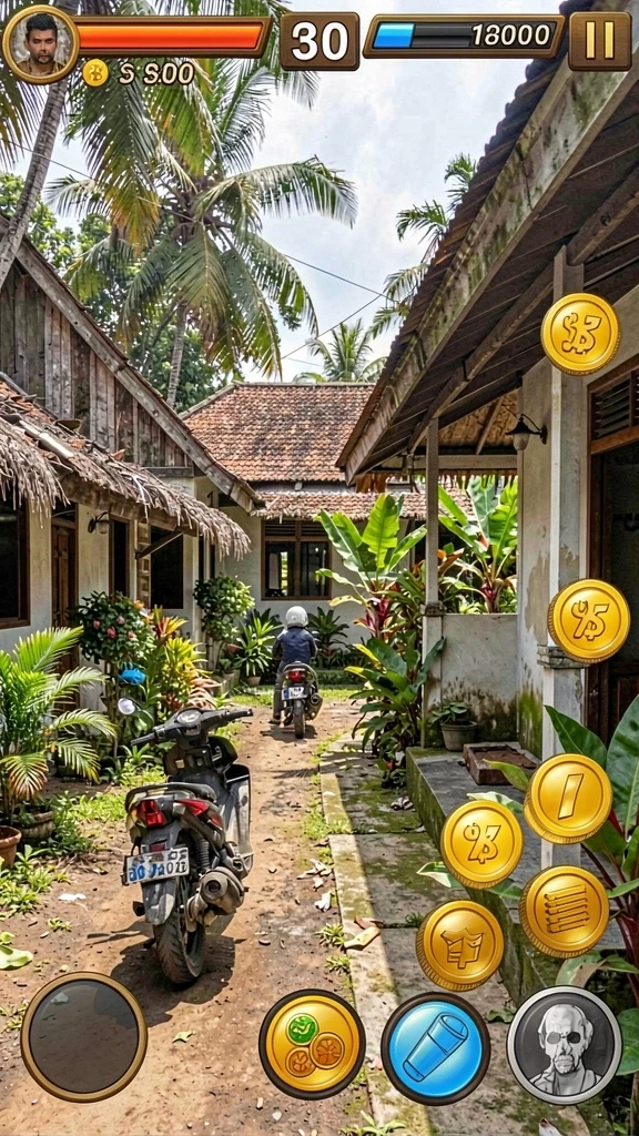 Tantangan seru di setiap level yang harus dihadapi.