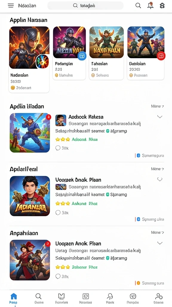 Antarmuka pengguna yang menarik dan mudah dinavigasi.