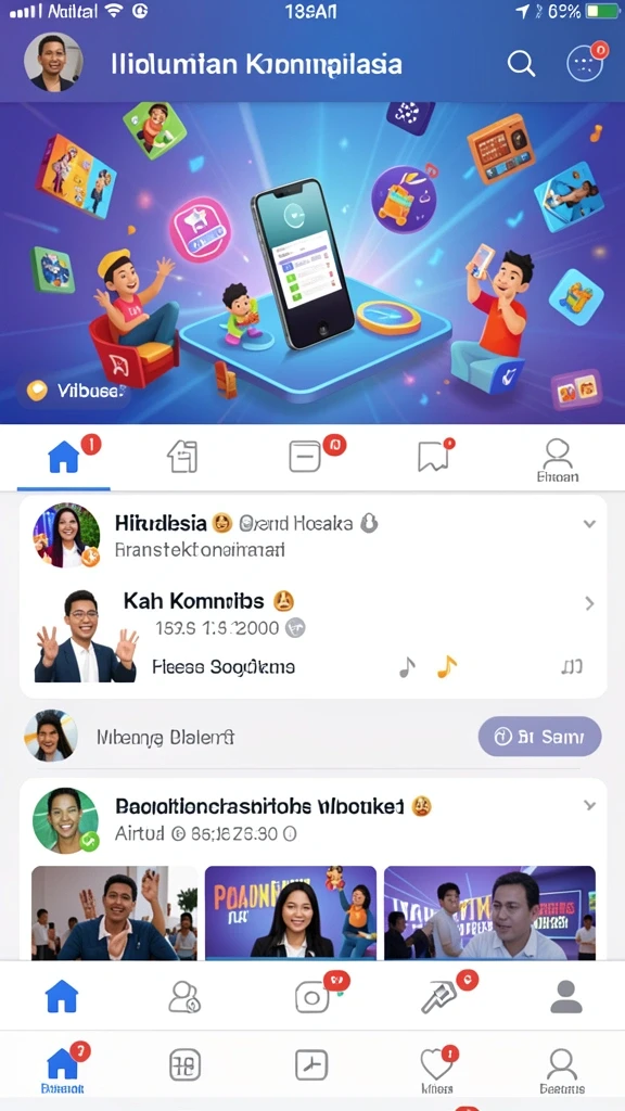 Tampilan antarmuka yang intuitif dan ramah pengguna.